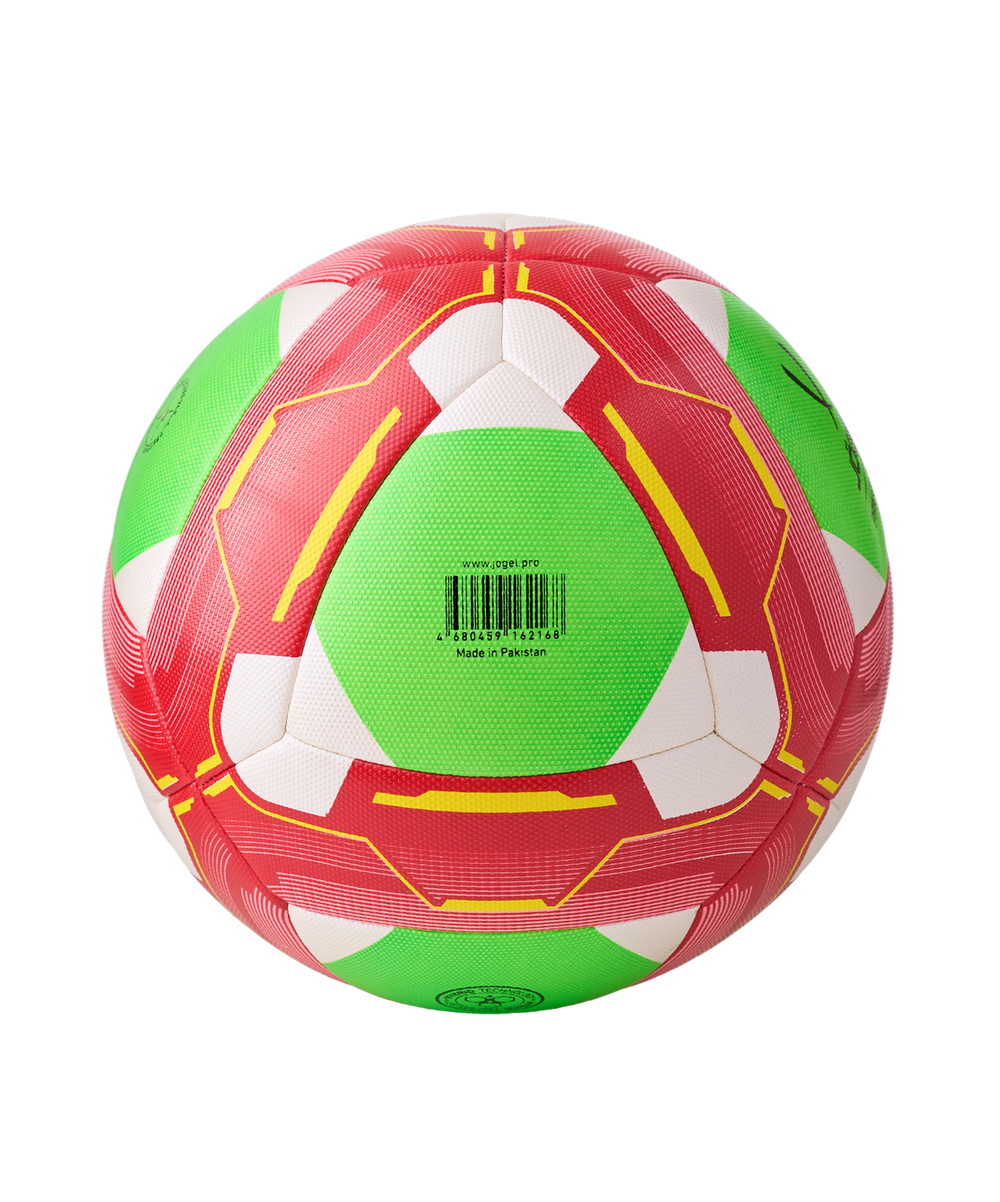 Мяч футбольный Primero Kids №3, белый/красный/зеленый