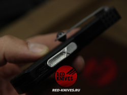 Нож Microtech HERA FRAG S/E - черная рукоять, клинок стоунвош RK/Н68