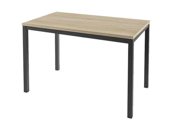 Стол 1200х700 на металлокаркасе Lite IL-30-02 Дуб Сонома/Антрацит