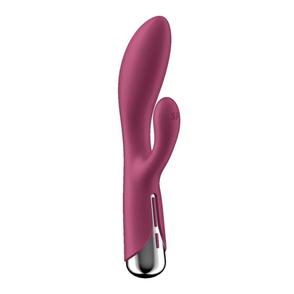 Вибратор кролик Satisfyer Spinning Rabbit 1, красный