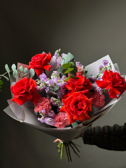 Авторский букет «Нежный шепот»