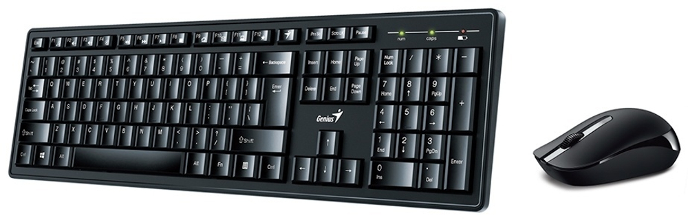 Клавиатура Genius Smart KM-8200 черный + мышь