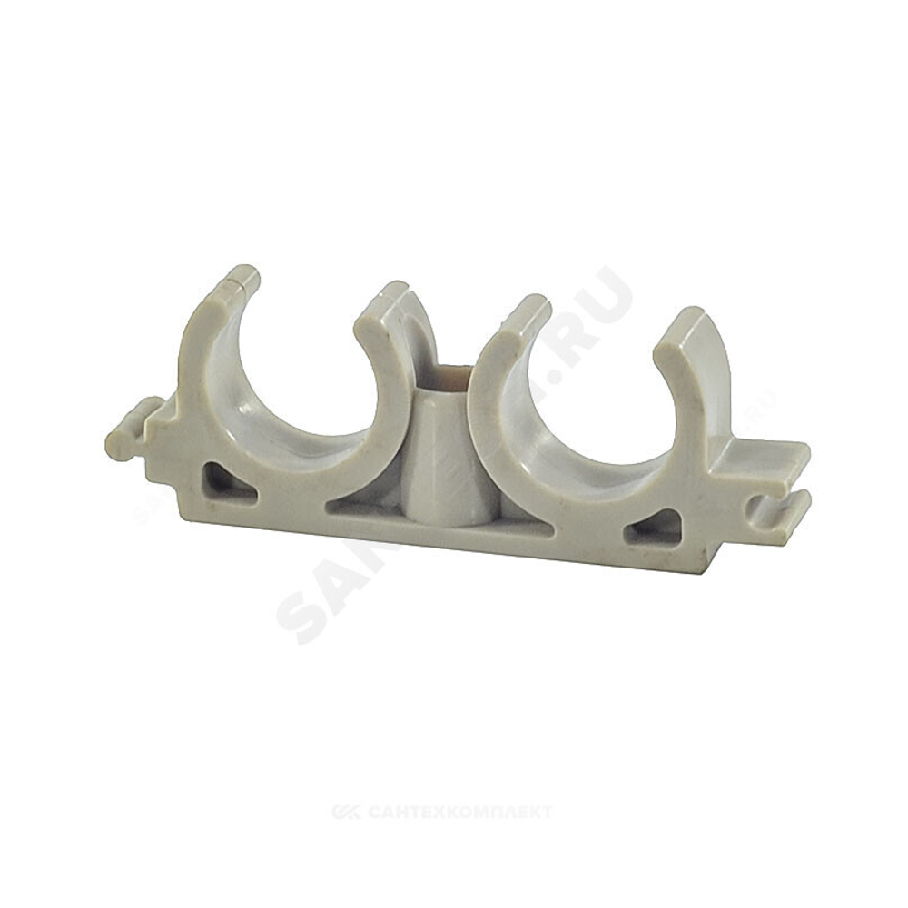 Опора PP-R двойная серая Дн 32 VALFEX 10161032Г