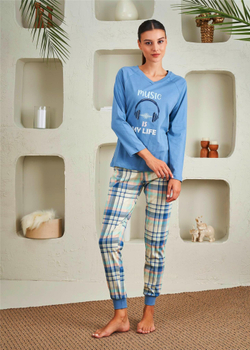 RELAX MODE - Женская пижама с брюками - 10748