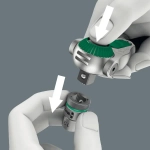 Набор с трещоткой Zyklop Speed 8100 SA All-in привод 1/4″ WERA 05003755001