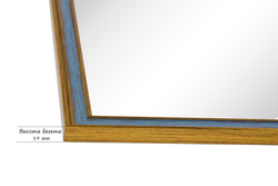 Зеркало настенное в раме 45x90