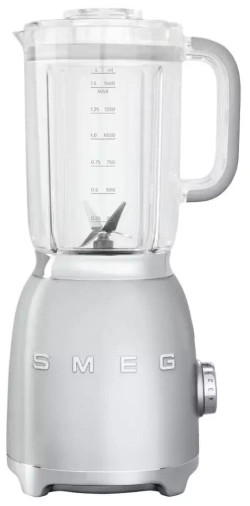 Стационарный блендер Smeg BLF01SVEU, серебристый