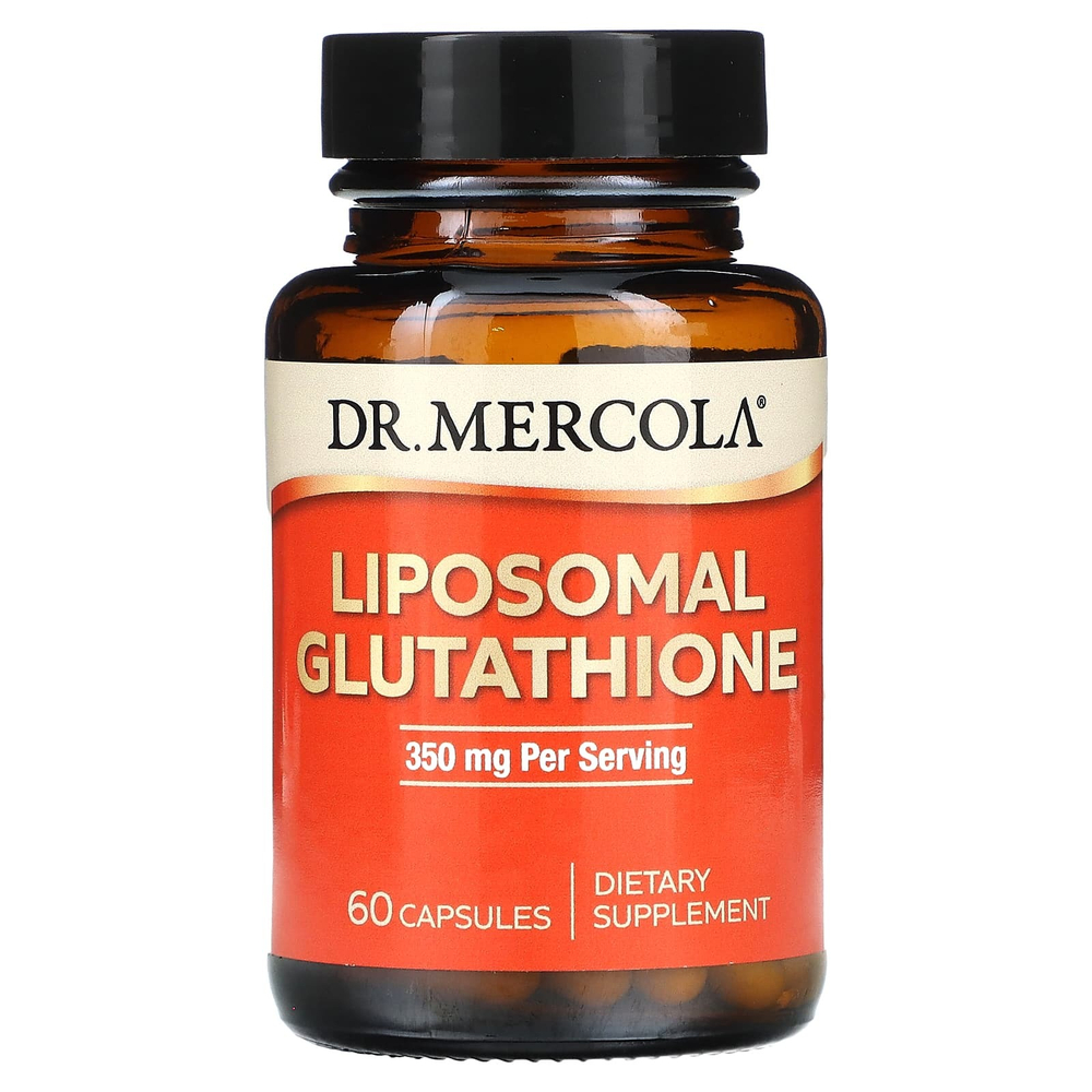 Dr. Mercola, липосомальный глутатион, 60 капсул (175 мг в 1 капсуле)