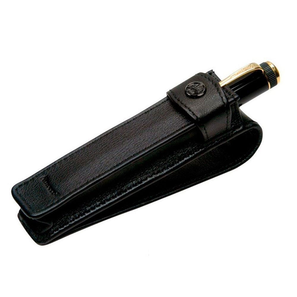 Чехол для 1 ручки Kaweco Standard Flap из кожи черный (10000269) 1