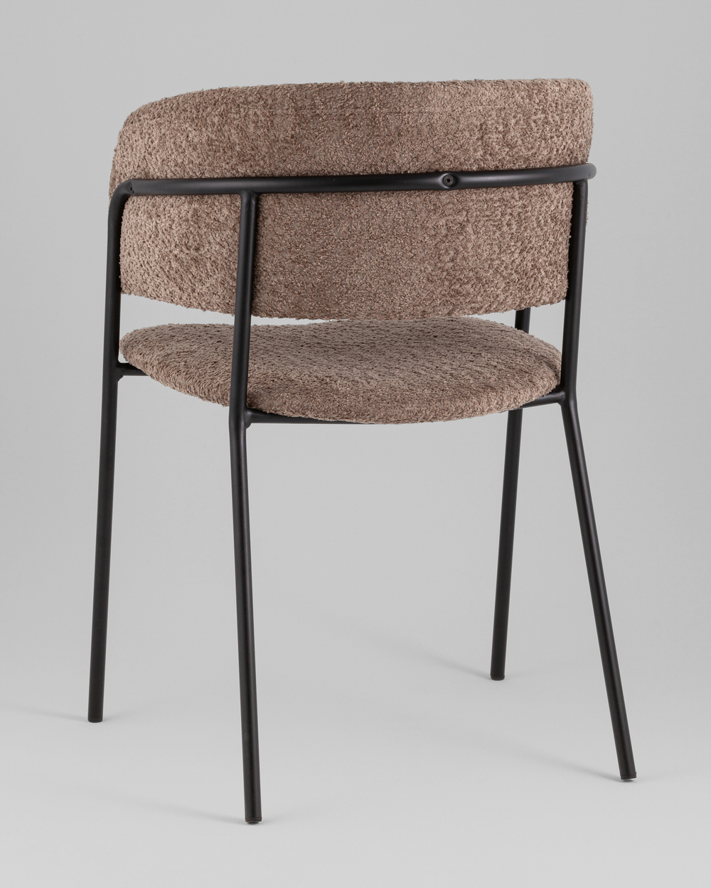 Кресло Нэлли New, букле коричневый