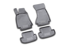 Коврики Standard, в салон AUDI A-5 03/2007- , 4 шт. (полиуретан, чёрные) Element.NLC.04.11.210