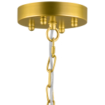 742103 Люстра STRUTTURA 10х6W (led) G9 ЗОЛОТО МАТОВЫЙ