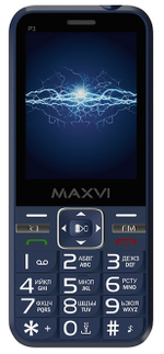 Сотовый телефон Maxvi P3 Blue