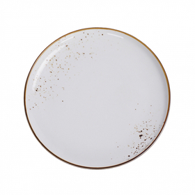 Тарелка круглая d=25.5 см, фарфор, серия "Элеганс" "The Sun"