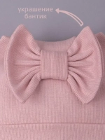 Шапка для девочки с ушками на осень