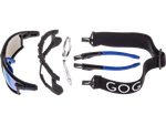 Спортивные очки GOG Glaze / Black-Blue / Polarized White-Blue Lens