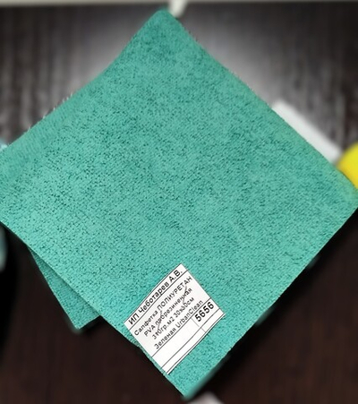 Салфетка ПОЛИУРЕТАН PVA прорезиненная 310гр.м2 30х30см Зеленая UrbanClean  НФ-00001133