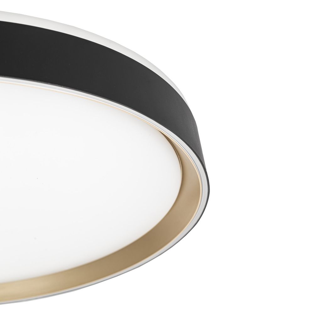 Citilux BOSS CL751451G LED RGB Светильник с пультом Чёрный с Золотом