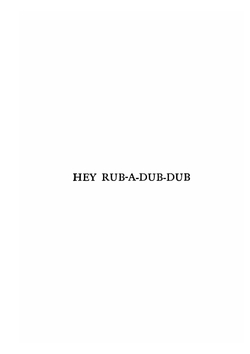 Hey Rub-a-dub-dub. A book of the mystery and wonder and terror of life | Dreiser Theodore