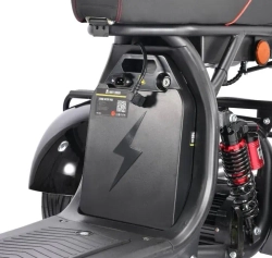 Электроскутер WHITE SIBERIA PRO TRIKE 3000W