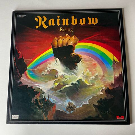 Винтажная виниловая пластинка LP Rainbow, Rainbow Rising (Япония 1976) (Без Оби) Run With The Wolf