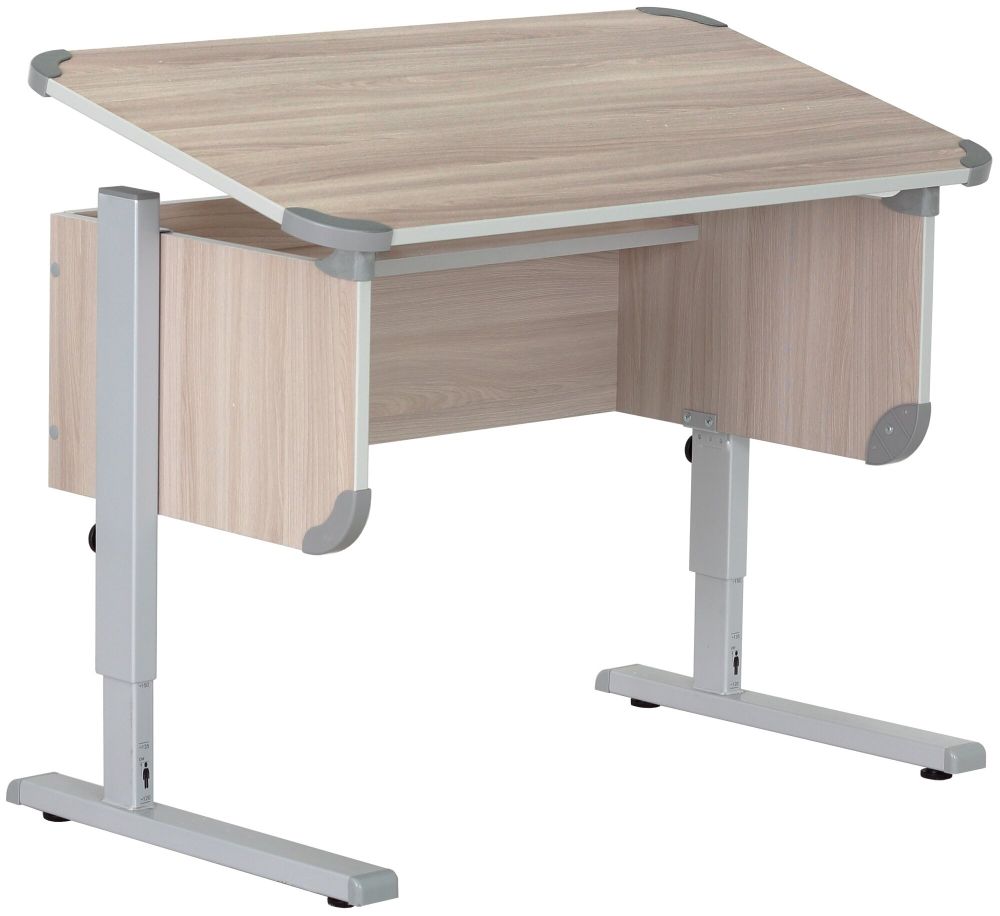 Стол-парта регулируемый "ДЭМИ" СУТ.28, 900х530х530-815 мм, серый/ясень (КОМПЛЕКТ)