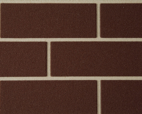 Термопанель фасадная под кирпич Темно-коричневый