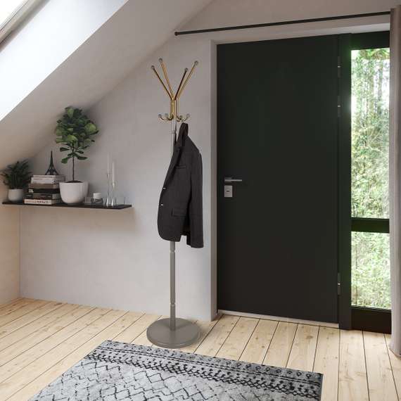 Вешалка напольная В 33Н серый