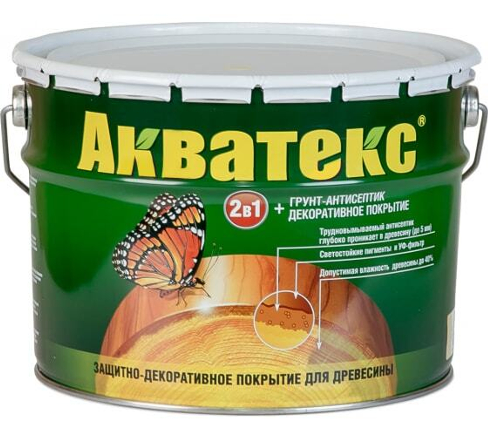 Акватекс 9л 2 в 1 Палисандр