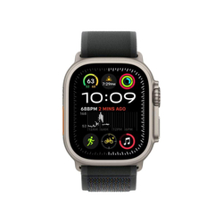 Apple Watch Ultra 2 49mm Бежевый Титан Ремешок S/M Trail Черного Цвета 2024
