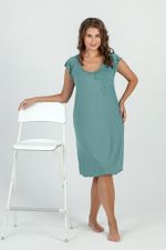 Ночная сорочка Камелия-1 Виотекс БИРЮЗОВЫЙ