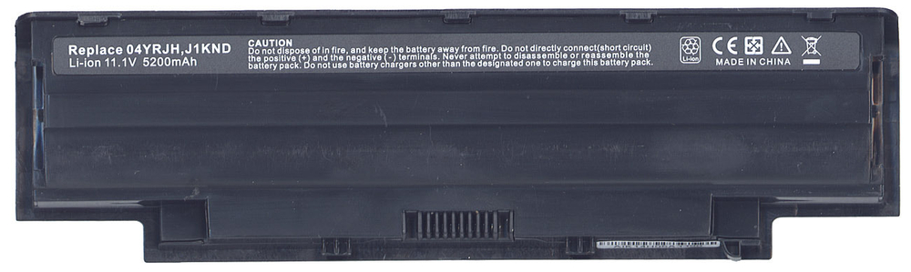 Аккумуляторная батарея для ноутбука Dell Inspiron N5110 N4110  (04YRJH) 11.1V 5200mAh черный OEM