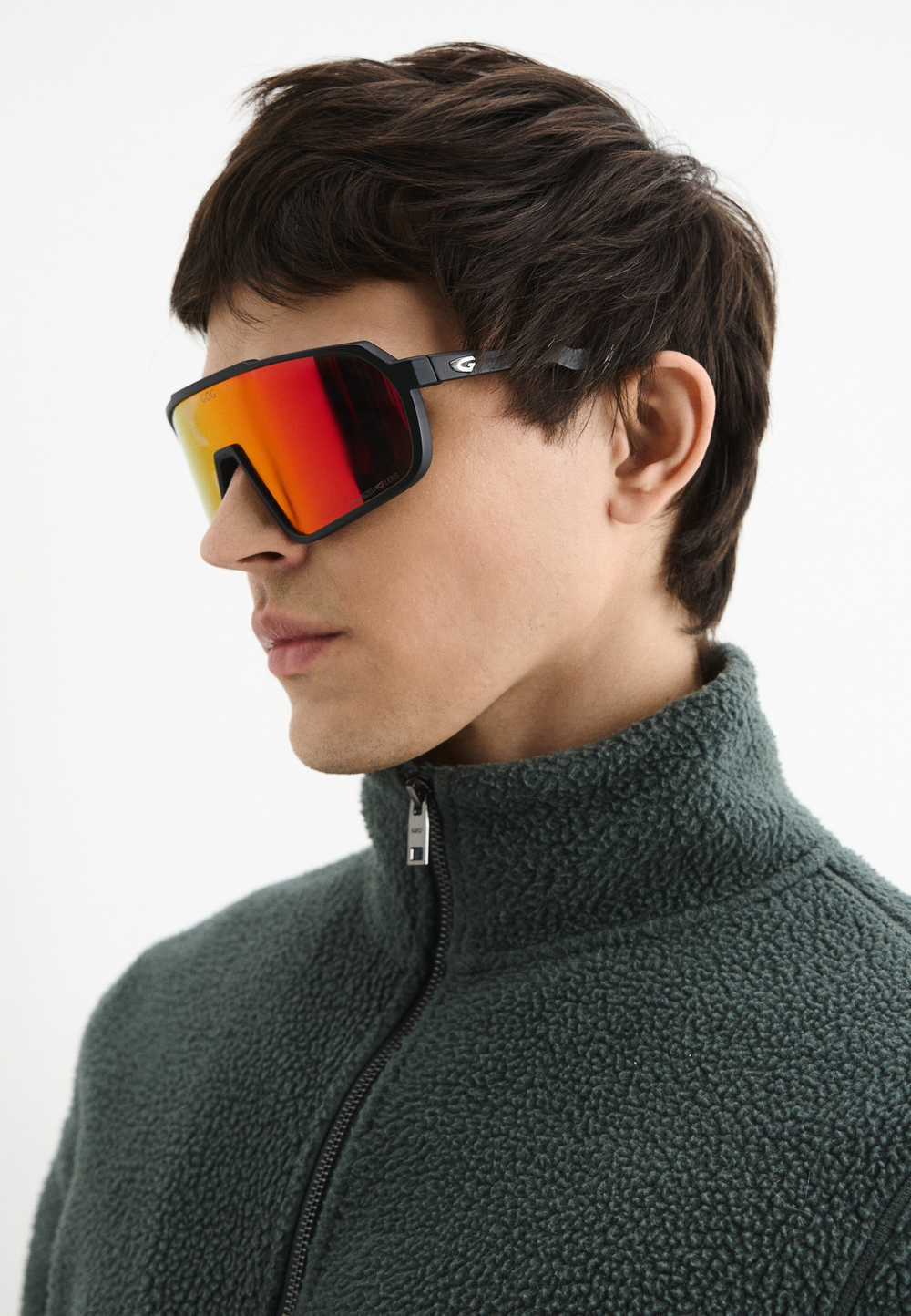 Спортивные очки GOG Okeanos / Matt Black / Polarized Red Lens