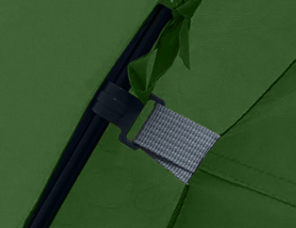 Палатка Naturehike P-Series 2-местная, алюминиевый каркас, зеленая
