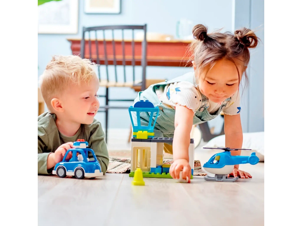 Конструктор LEGO Duplo 10959 Полицейский участок и вертолёт