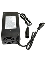 Зарядное устройство 24V (29.6V) 2.7A разъем XLR (M) для свинцово-кислотных аккумуляторов (с кулером)для инвалидных колясок
