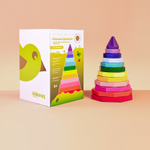 Деревянная восьмиугольная пирамидка "Сказки Фазана"