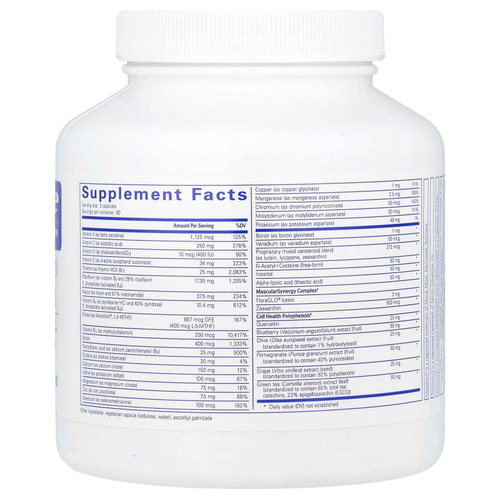 Pure Encapsulations, Полифенольные питательные вещества, 180 капсул