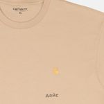  Футболка мужская Carhartt WIP Chase артикул:I026391_sable - купить в магазине Дайс