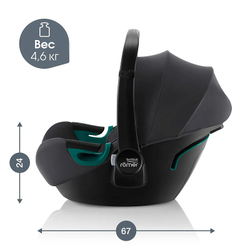 Автокресло Britax Roemer Baby-Safe 3 i-Size Midnight Grey