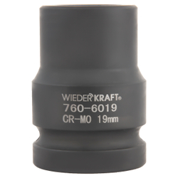 WDK-760-6019 Головка ударная 3/4", 6 граней, 19 мм