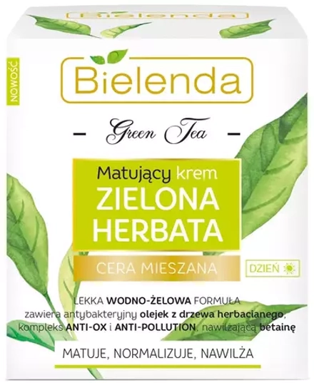 Bielenda Green Tea Матирующий крем для лица дневной, 50 мл