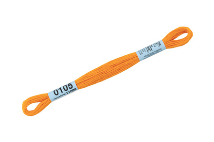 Мулине "Gamma" , 100% хлопок, 8 м, №0105