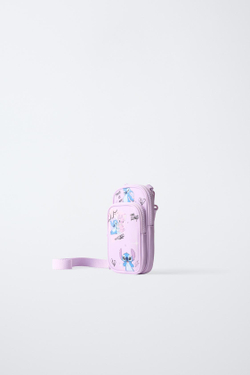 ZARA ЧЕХОЛ ДЛЯ МОБИЛЬНОГО ТЕЛЕФОНА LILO & STITCH © DISNEY, ЦВЕТ МАЛЬВЫ