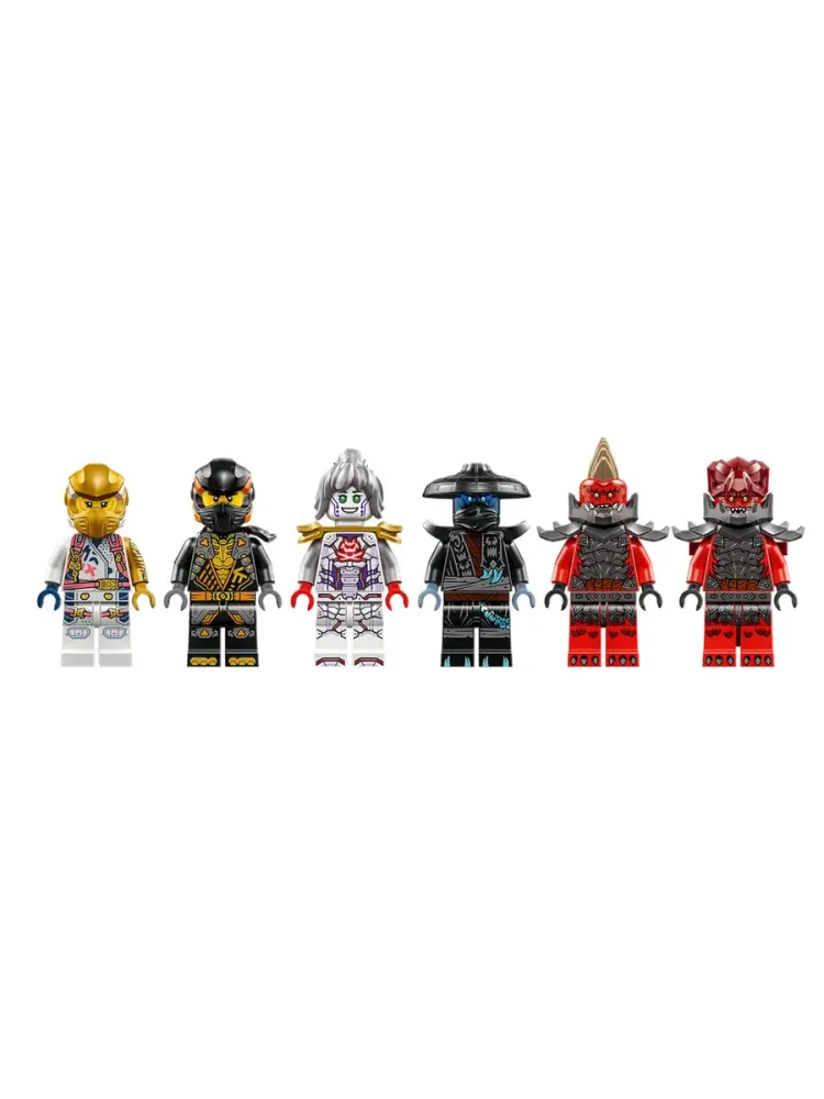 Конструктор Ninjago 71834 Ультракомбайн Зейна 4 в 1