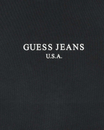 Guess USA Футболка С Логотипом Vintage, Черная