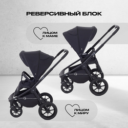 Детская коляска Rant Flex 2 в 1 RA076 Black