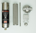 Фильтр колбовый,НЕРЖ (ПРОМЫВНОЙ) для хол. и гор. воды ViEiR (10/1шт)