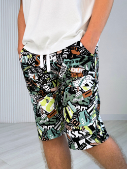 Шорты для мальчика подростковые "Буквы"