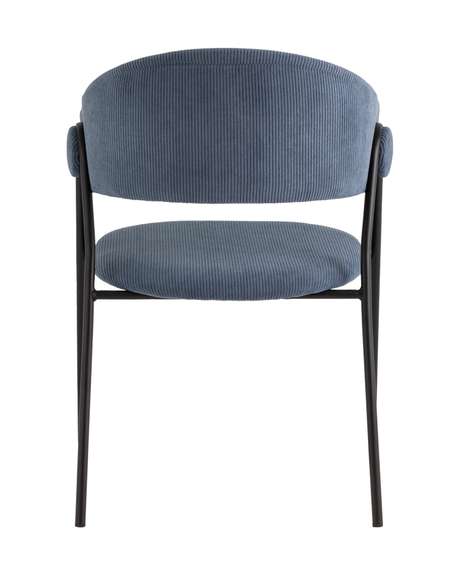 Стул Loop пыльно-синий вельвет 